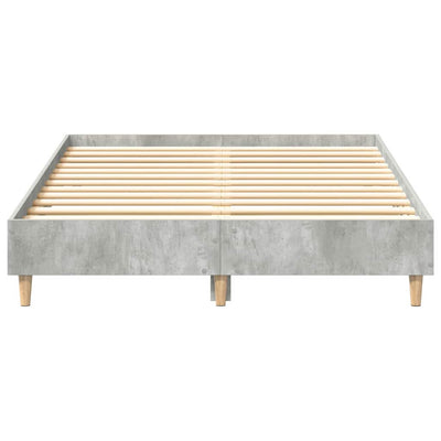 Sängyn runko Betoninharmaa 4FT Small Double Tekninen puu