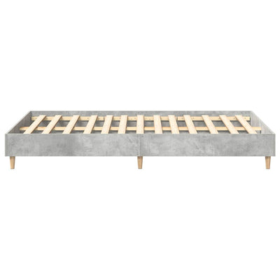 Sängyn runko Betoninharmaa 4FT Small Double Tekninen puu