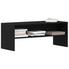 TV-taso musta 100x40x40 cm lastulevy