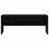 TV-taso musta 100x40x40 cm lastulevy