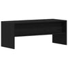 TV-taso musta 100x40x40 cm lastulevy
