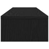 Näyttökoroke musta tammi 100x24x13 cm tekninen puu