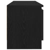 TV-kaappi musta tammi 102x30x36 cm tekninen puu