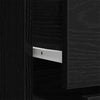 Musta tammi vaatekaappi ovella Bosce 80x52x180cm (puinen)