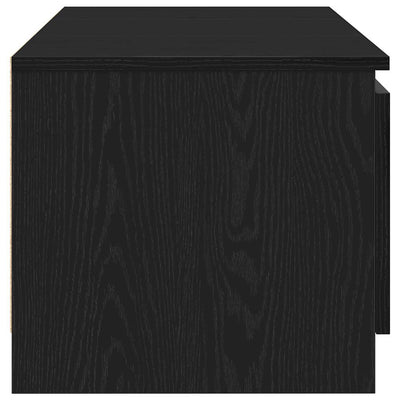 TV-taso musta tammi 140x40x36 cm tekninen puu
