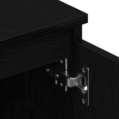 Musta tammi tv-taso Constanze 140x40x36cm (puinen)