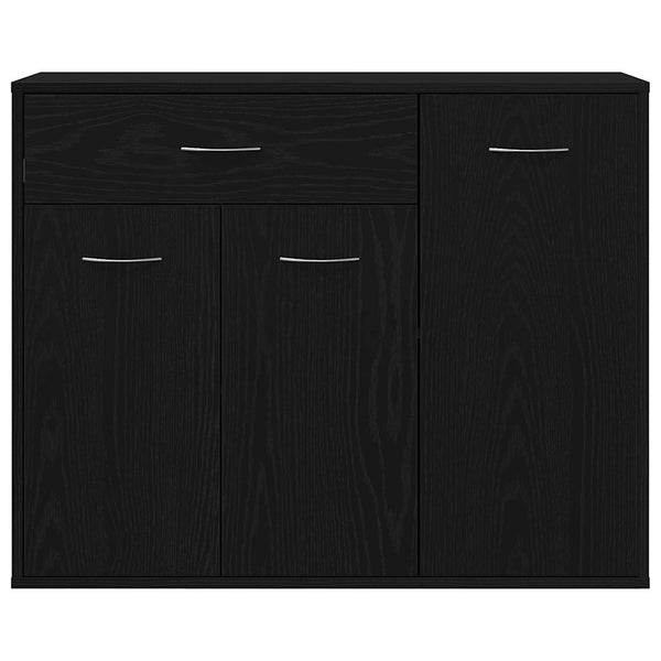 Senkki musta tammi 88x30x70 cm tekopuu