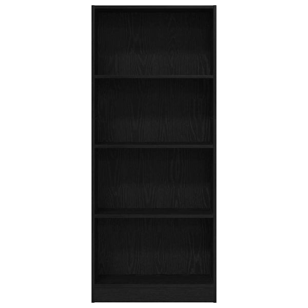 Kirjahylly 60 x 24 x 143 cm Tekninen puu Musta tammi.