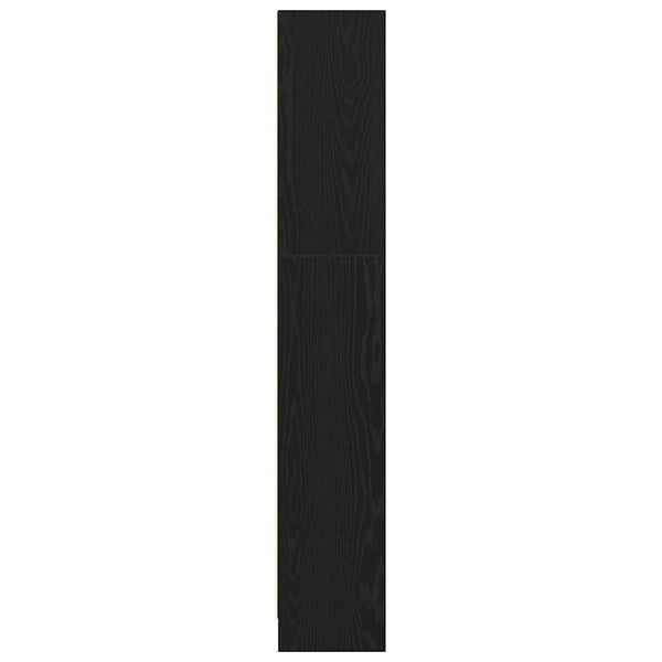 Kirjahylly 60 x 24 x 143 cm Tekninen puu Musta tammi.
