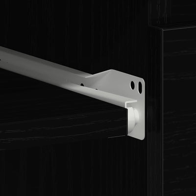 Musta tammi työpöytä Lupui 90x45x76cm (puinen)