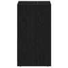 Kylpyhuonekaappi Musta tammi 60x33x60 cm Engineered Wood