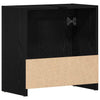 Kylpyhuonekaappi Musta tammi 60x33x60 cm Engineered Wood