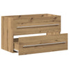 Kylpyhuoneen pesuallaskaappi Artisan Oak 80x38,5x48 cm Puu