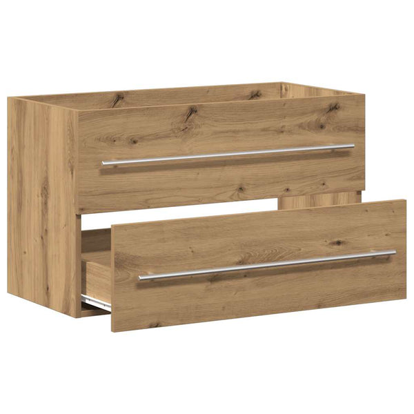 Kylpyhuoneen pesuallaskaappi Artisan Oak 80x38,5x48 cm Puu