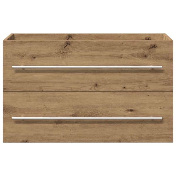 Kylpyhuoneen pesuallaskaappi Artisan Oak 80x38,5x48 cm Puu