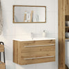 Kylpyhuoneen pesuallaskaappi Artisan Oak 80x38,5x48 cm Puu