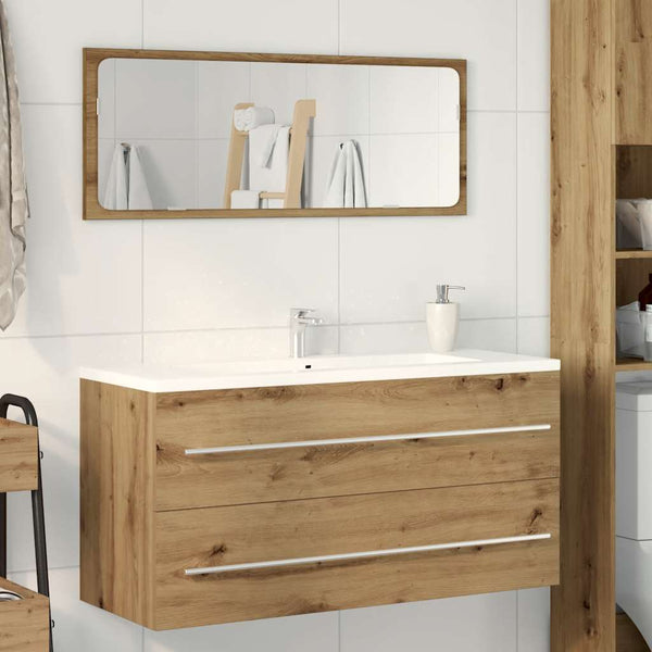 Kylpyhuoneen pesuallaskaappi Artisan Oak 100x38,5x48 cm Puu