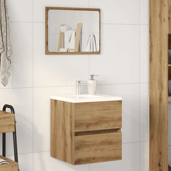 Kylpyhuoneen pesuallaskaappi Artisan Oak 41x38,5x45 cm Puu