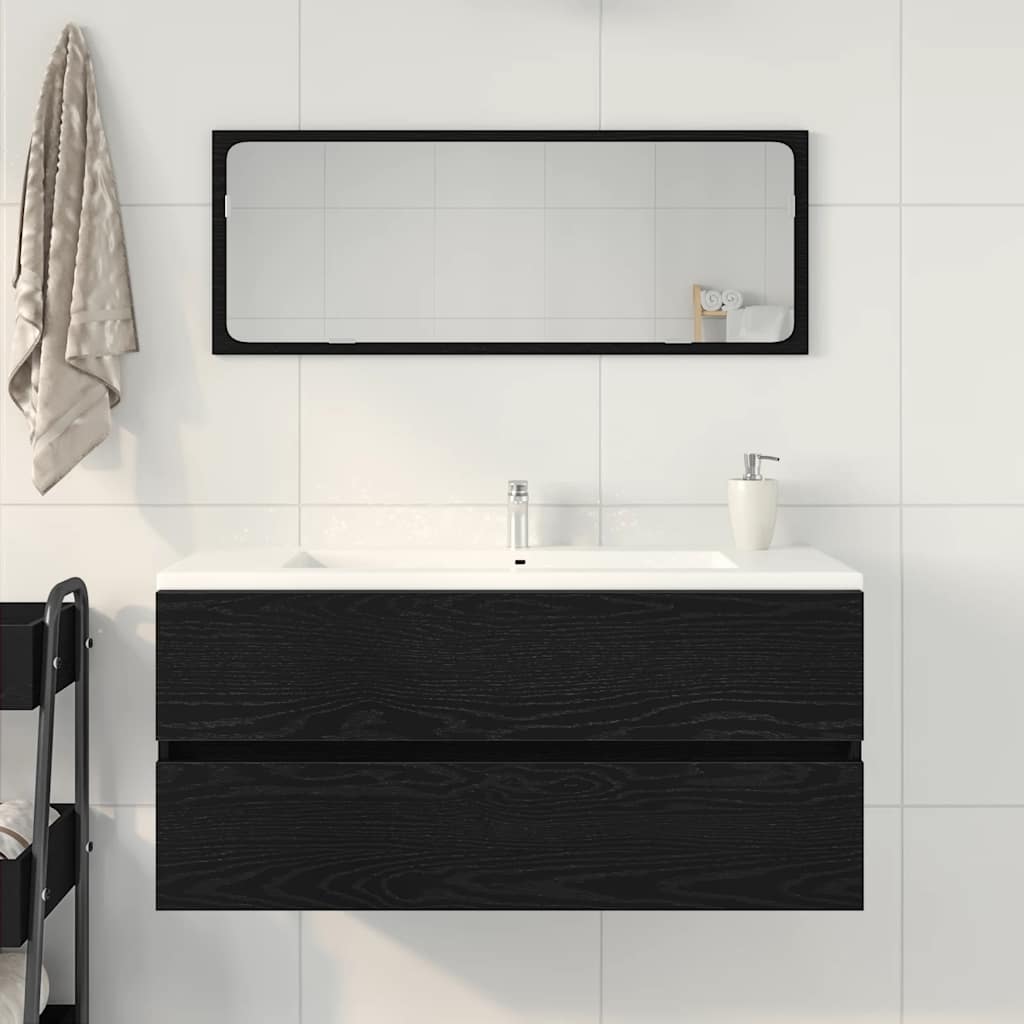Musta tammi allaskaappi Portaru 100x38,5x45cm (puinen)