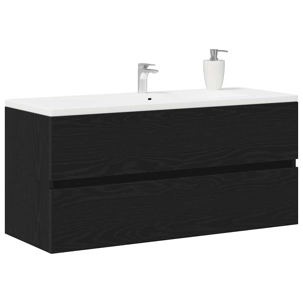 Musta tammi allaskaappi Portaru 100x38,5x45cm (puinen)