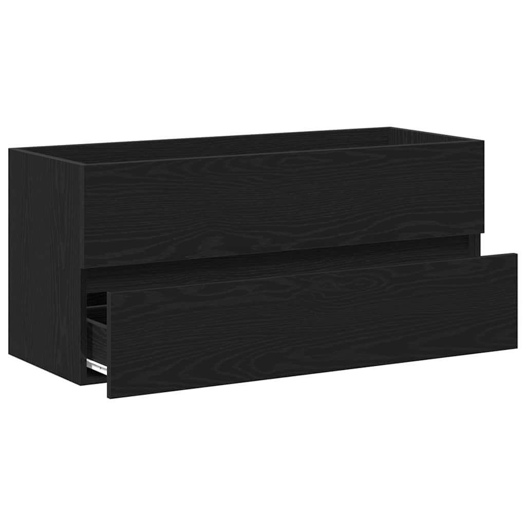 Musta tammi allaskaappi Portaru 100x38,5x45cm (puinen)