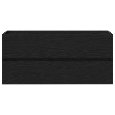 Musta tammi allaskaappi Portaru 100x38,5x45cm (puinen)