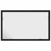 Kylpyhuoneen peili LED-valoilla musta tammi 60x8,5x37 cm