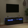 TV-kaappi 2 pcs Musta 60 x 35 x 40 cm Tekninen puu