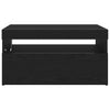 TV-kaappi 2 pcs Musta 75 x 35 x 40 cm Tekninen puu