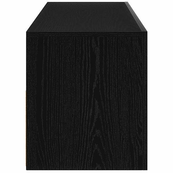 TV-kaappi Musta tammi. 90 x 35 x 40 cm Tekninen puu