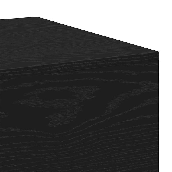 Sohvapöytä Musta tammi. 100 x 49,5 x 31 cm Tekninen puu
