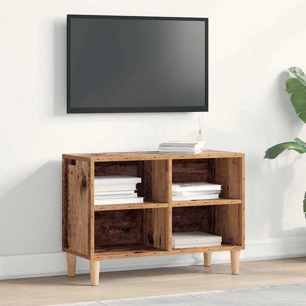 TV-kaappi Vanha puu 69,5 x 30 x 50 cm Tekninen puu