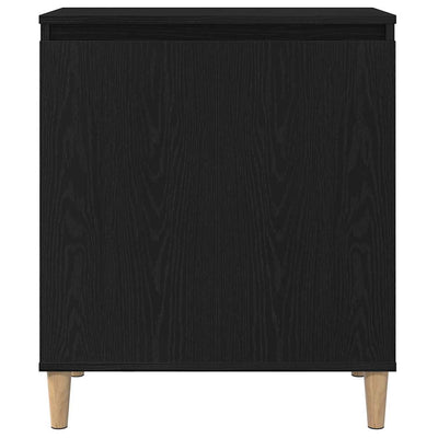 Sivupöytä Musta 60 x 35 x 70 cm Tekninen puu