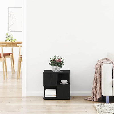 Musta tammi sivupöytä Sela 40x40x40cm (puinen)