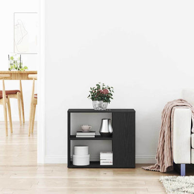 Sivupöytä Musta 60 x 30 x 50 cm Tekninen puu