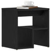 Musta tammi yöpöytäkaappi Jovany 40x30x40cm (2 pcs puinen)