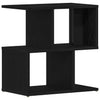 Yöpöytäkaappi 2 pcs Musta tammi 50 x 30 x 51,5 cm Tekninen puu