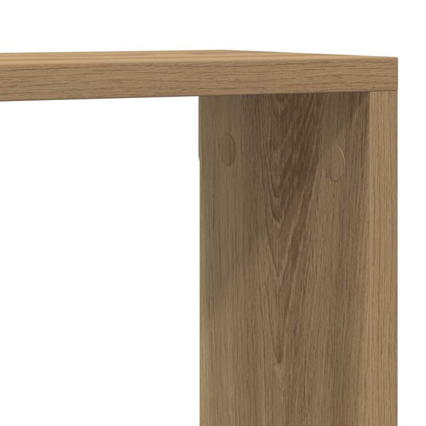 Seinähyllyt 4 kpl Taidekoivu 80 x 15 x 26 cm Tekninen puu
