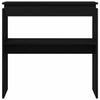 Musta tammi konsolipöytä Bahn 80x30x80cm (puinen)