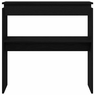 Musta tammi konsolipöytä Bahn 80x30x80cm (puinen)