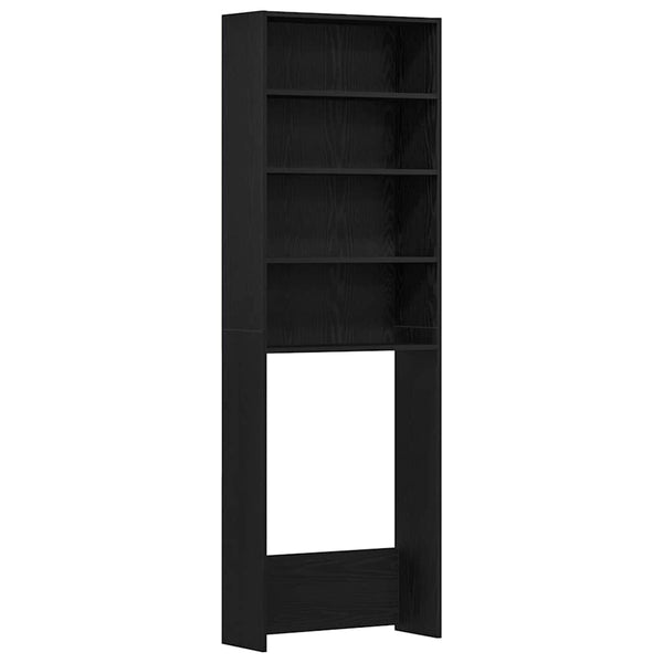 Pesukonekaappi Musta tammi. 64 x 24 x 190 cm Tekninen puu