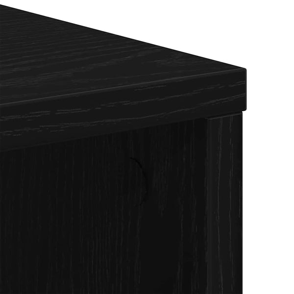 Säilytyskaappi 60 x 35 x 75 cm Tekninen puu Musta tammi.
