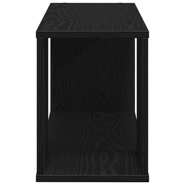 TV-tasosetti Musta tammi. 80 x 24 x 32 cm Tekninen puu