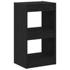 Kirjahylly 2 tasoa 40 x 30 x 71,5 cm Tekninen puu Musta tammi.