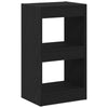Kirjahylly 2 tasoa 40 x 30 x 71,5 cm Tekninen puu Musta tammi.
