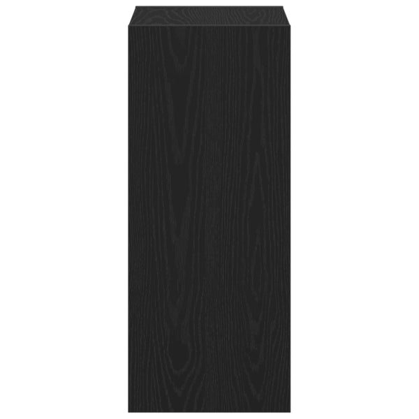 Kirjahylly 2 tasoa 40 x 30 x 71,5 cm Tekninen puu Musta tammi.
