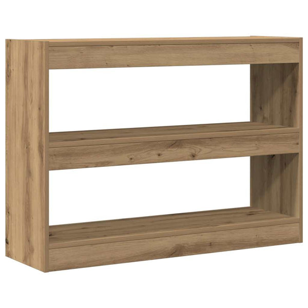 Kirjahylly 2 tasoa 100 x 30 x 72 cm Tekninen puu