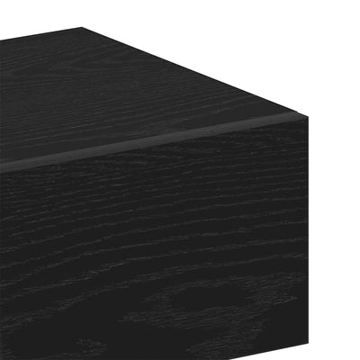 Musta tammi yöpöytäkaappi Schiopoiu 46x29.5x30cm (2 pcs puinen)