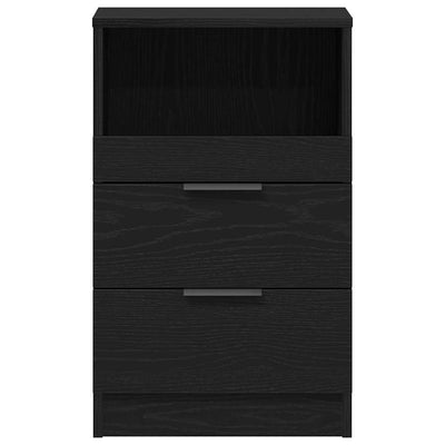 Musta tammi yöpöytäkaappi Santioana 40x35x65cm (puinen)