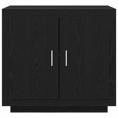 Sivupöytä Musta 80 x 40 x 75 cm Tekninen puu